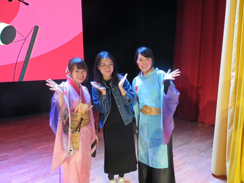 学生の交流の様子