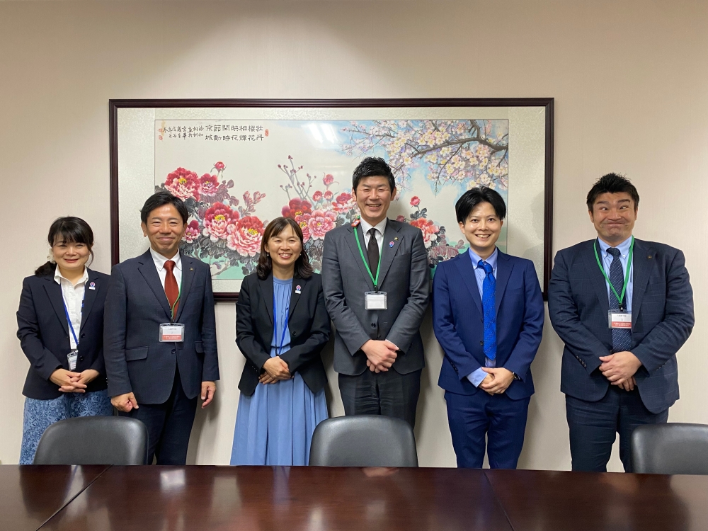 舞鹤市鸭田秋津市长访问大连市（2025年5月18日）
