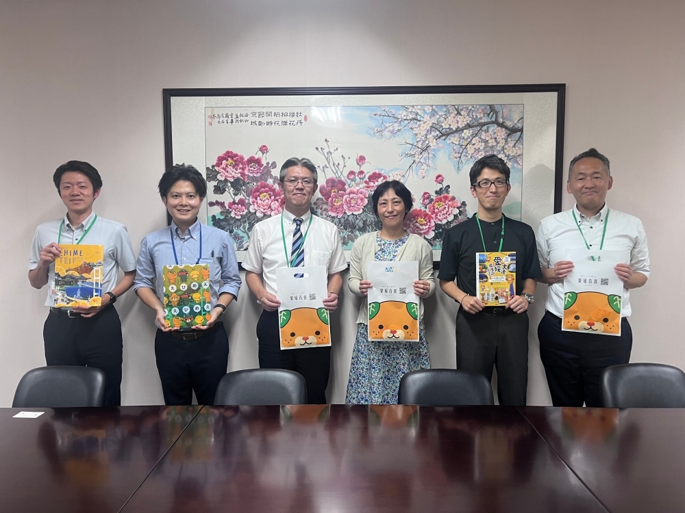 愛媛県職員が当事務所を訪問（2026年8月21日）