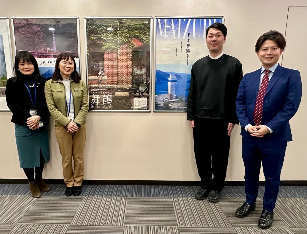 「相声」演者・西田聡氏の当事務所訪問（2026年2月4日）